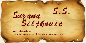 Suzana Šiljković vizit kartica